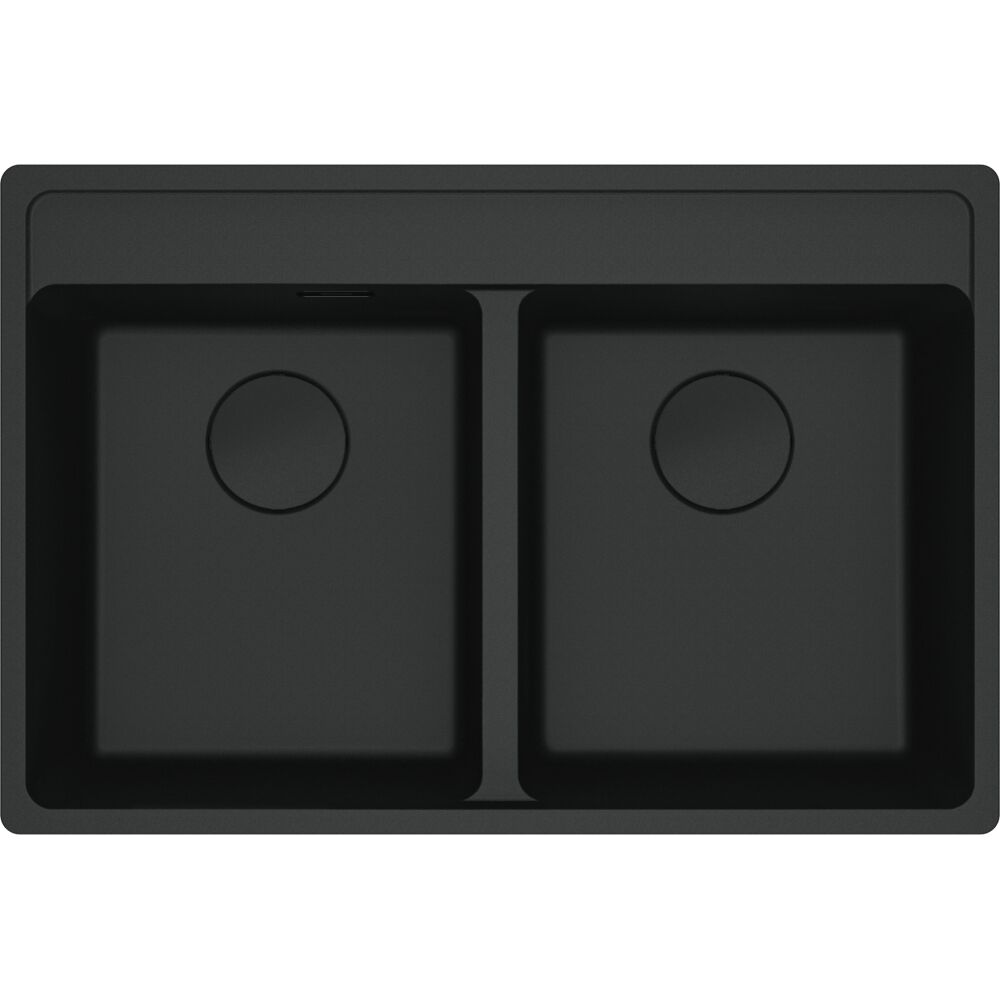 FRAGRANIT EVYE MARIS MRG 620-35-35 TL Matt Black 2 GÖZLÜ DAMLALIKSIZ
