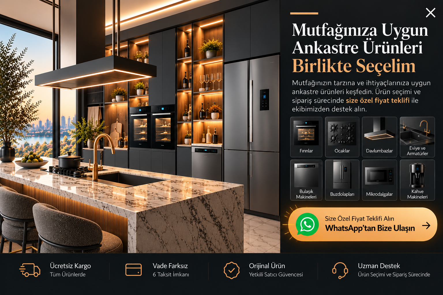 Tema Ankastre - Mutfağınıza Uygun Ankastre Ürünleri
