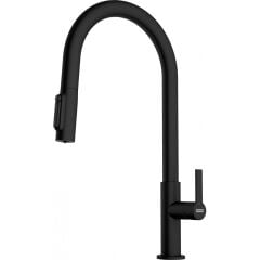 EVYE ARMATÜRÜ MARIS SLIM CLEAR MATT BLACK