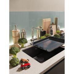 FRAGRANIT EVYE MARIS MRG 110-52 Matt Black TEK GÖZLÜ DAMLALIKSIZ