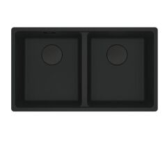 FRAGRANIT EVYE MARIS MRG 120-35-35 Matt Black 2 GÖZLÜ DAMLALIKSIZ