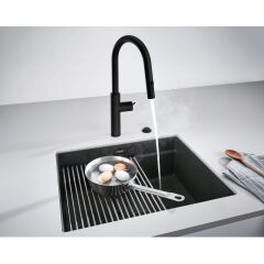 FRAGRANIT EVYE KUBUS KNG 110-52 MATT BLACK TEK GÖZLÜ