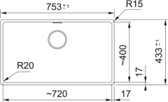 FRAGRANIT EVYE MARIS MRG 110-72 SLATE GREY TEK GÖZLÜ DAMLALIKSIZ BX