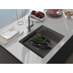 FRAGRANIT EVYE KUBUS 2 KNG 110-52 SLATE GREY TEK GÖZLÜ DAMLALIKSIZ