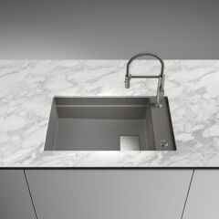 FRAGRANIT EVYE KUBUS 2 KNG 110-62 STONE GREY TEK GÖZLÜ DAMLALIKSIZ
