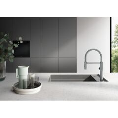FRAGRANIT EVYE KUBUS 2 KNG 110-62 STONE GREY TEK GÖZLÜ DAMLALIKSIZ