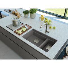FRAGRANIT EVYE KUBUS KNG 120 STONE GREY