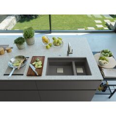 FRAGRANIT EVYE KUBUS KNG 120 STONE GREY