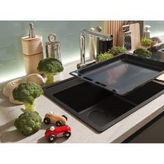 FRAGRANIT EVYE MARIS MRG 610-52 TL Matt Black TEK GÖZLÜ DAMLALIKSIZ