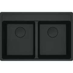 FRAGRANIT EVYE MARIS MRG 620-35-35 TL Matt Black 2 GÖZLÜ DAMLALIKSIZ
