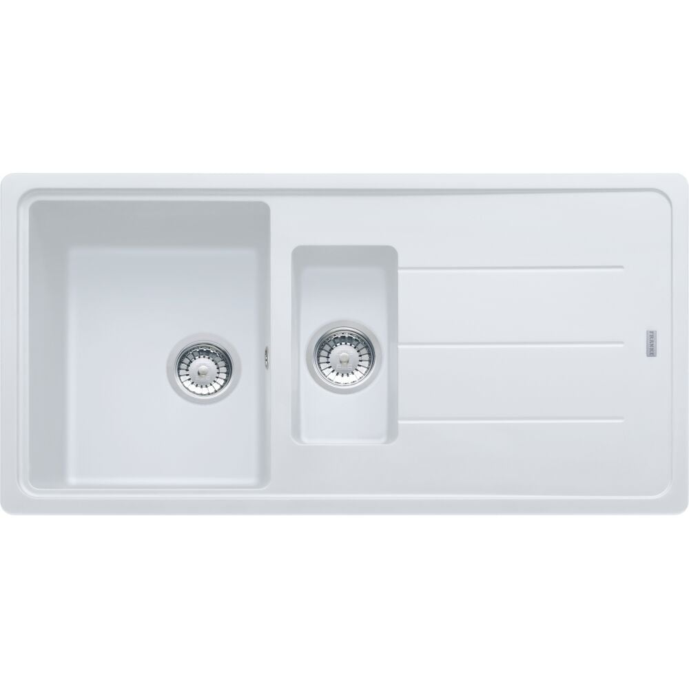 FRAGRANIT EVYE BASIS BFG 651 BIANCO 1.5 GÖZLÜ SAĞ/SOL DAMLALIKLI