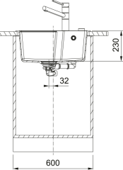 FRAGRANIT EVYE URBAN UBG 610-56 OYSTER TEKGÖZLÜ