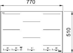 OCAK CAM İNDÜKSÜYONLU MYTHOS FMY 805 I F KL GOLD