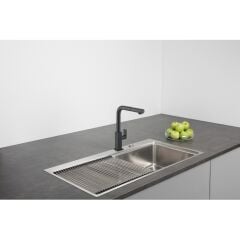 EVYE ARMATURU MYTHOS DOCCIA STEEL BLACK