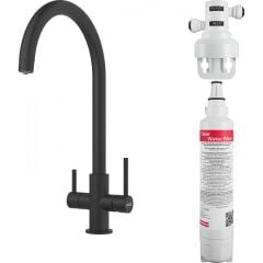 EVYE ARMATÜRÜ Lina Clear Water Matt Black