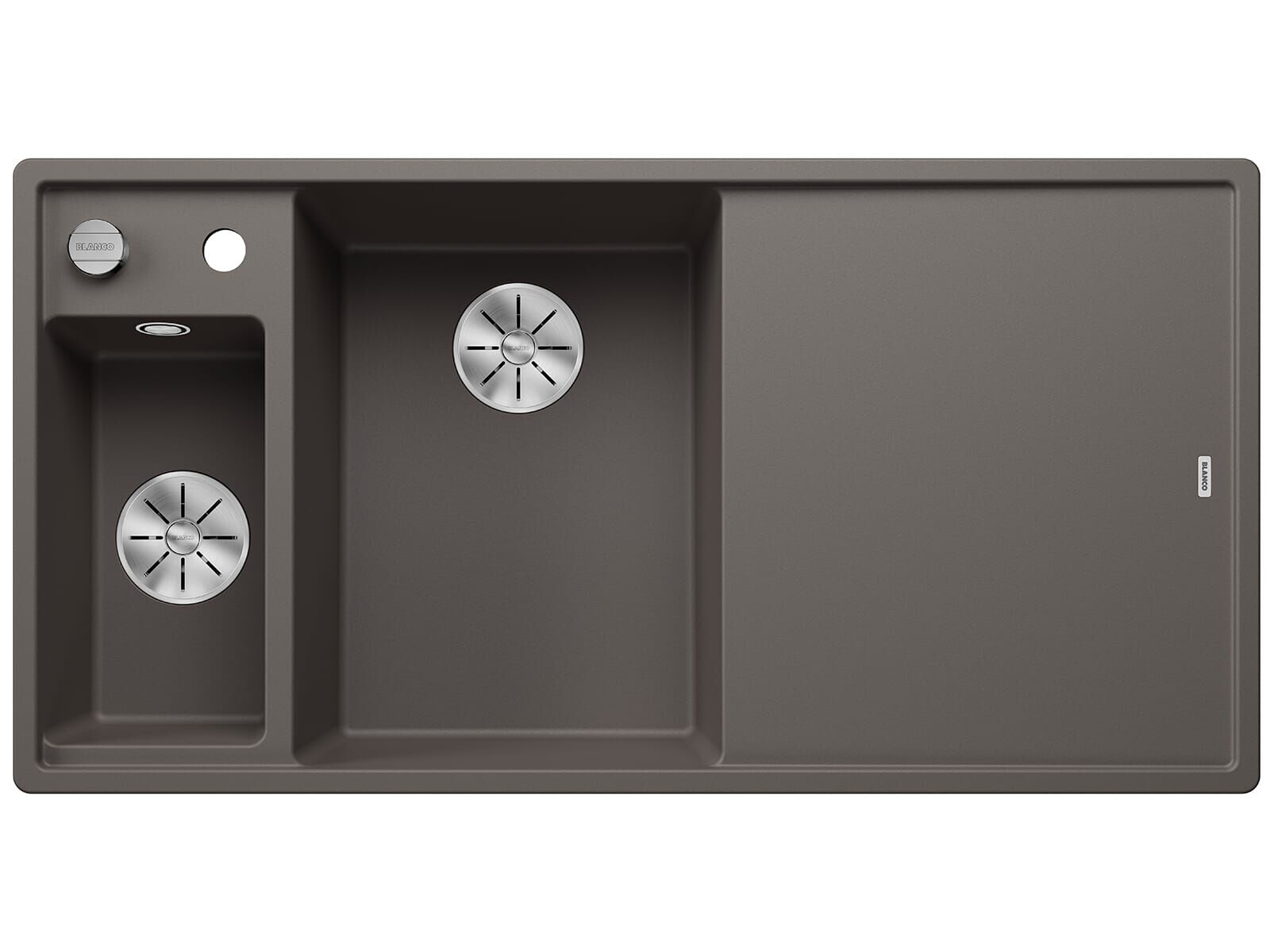 BLANCO AXIA III 6 S SILGRANIT™ EVİYE KAMPANYA VOLKAN GRİ - SAĞ