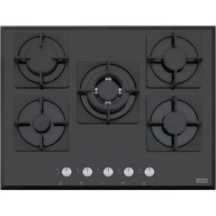 OCAK GLASS LINEAR SQUARE FHNS 705 4G TC BK C SİYAH CAM