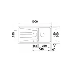 BLANCO SONA 6 S SILGRANIT™ EVİYE KAMPANYA ANTRASİT