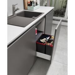 Ankastre Dolap İçi Çöp Kovası Easysort 450-1-2