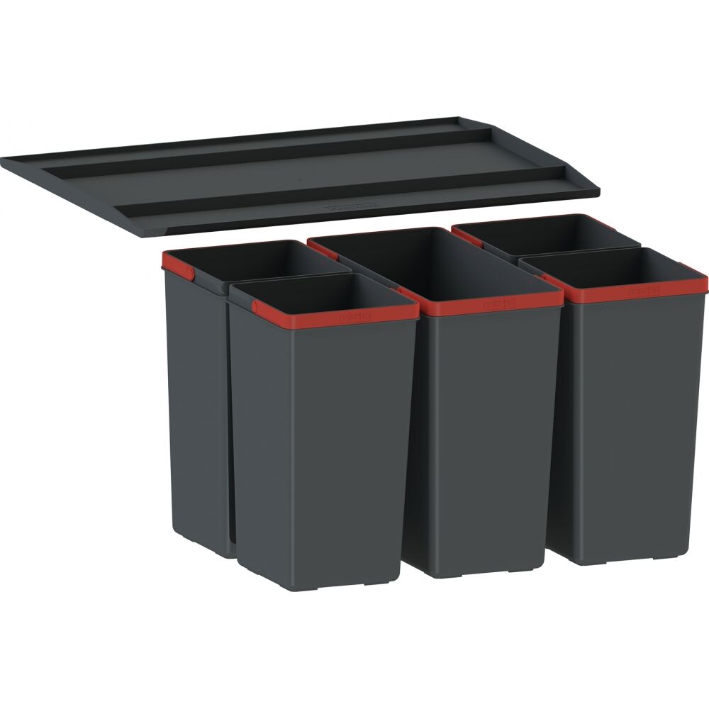 Ankastre Dolap İçi Çöp Kovası Easysort 600-1-4