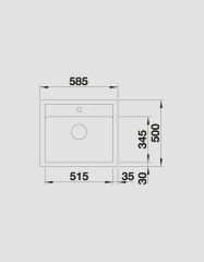 BLANCO LEGRA 6 SILGRANIT™ EVİYE KAMPANYA SOFT BEYAZ
