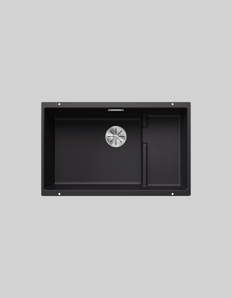 BLANCO SUBLINE 700-U LEVEL  SILGRANIT™ EVİYE KAMPANYA SİYAH