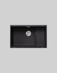 BLANCO SUBLINE 700-U LEVEL  SILGRANIT™ EVİYE KAMPANYA SİYAH