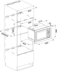 MIKRODALGA FRANKE FMW 250 CR2 G BK
