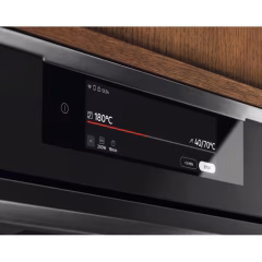 900 Serisi CombiQuick® ProAssist Mikrodalgalı Wi-Fi 44 lt Mat Siyah 45 cm Kompakt Ankastre Fırın