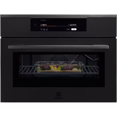 900 Serisi CombiQuick® ProAssist Mikrodalgalı Wi-Fi 44 lt Mat Siyah 45 cm Kompakt Ankastre Fırın