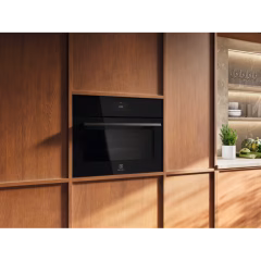 900 Serisi CombiQuick® MealAssist Mikrodalgalı Wi-Fi 44 lt Siyah 45 cm Kompakt Ankastre Fırın