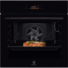 500 Serisi SteamBake Buhar Destekli Pirolitik Temizleme Sistemli Wi-Fi 72 lt Siyah Ankastre Fırın
