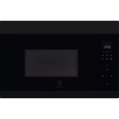 600 Serisi Mat Siyah Izgaralı Ankastre Mikrodalga Fırın
