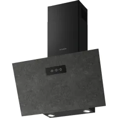 DAVLUMBAZ Grexia GRES DG 80 cm Siyah/Dark Grey Porselen