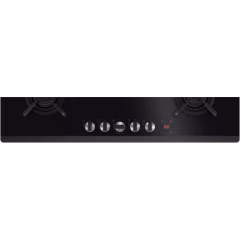 800 Serisi FlameLight 90 cm Gazlı Siyah Cam Ankastre Ocak