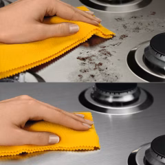 75 cm Gazlı Döküm Izgaralı WOK EasyClean Inox Ankastre Ocak