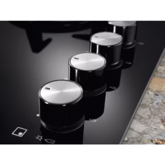 StepPower 60 cm Gazlı Döküm Izgaralı WOK Siyah Cam Ankastre Ocak