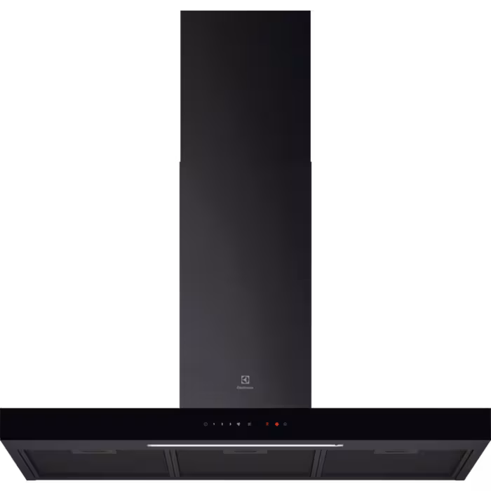 700 Serisi Breeze 730 m³/h 90 cm Duvar Tipi Mat Siyah T Tasarım Davlumbaz