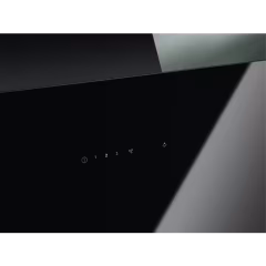 700 Serisi Breeze 615 m³/h 60 cm Duvar Tipi Siyah Cam Davlumbaz