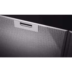 300 Serisi ExtractionTech 415 m³/h 60 cm Duvar Tipi Siyah Cam Davlumbaz