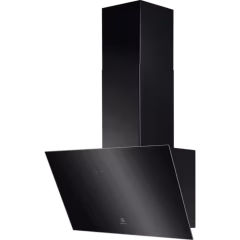 300 Serisi ExtractionTech 415 m³/h 60 cm Duvar Tipi Siyah Cam Davlumbaz