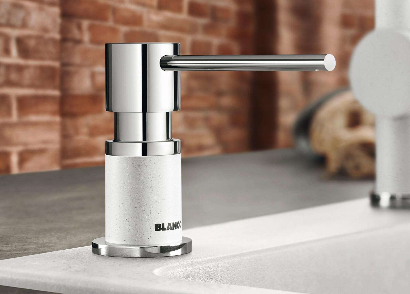 BLANCO LATO SILGRANIT / KROM Sıvı Sabunluk