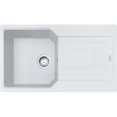 FRANKE URBAN UBG 611-86 TEK GÖZLÜ GRANİT EVYE VE BATARYA KAMPANYA BİANCO