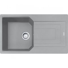 FRANKE URBAN UBG 611-86 TEK GÖZLÜ GRANİT EVYE VE BATARYA KAMPANYA STONE GREY