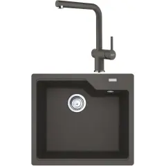FRANKE URBAN UBG 610-56 TEK GÖZLÜ GRANİT EVYE VE BATARYA KAMPANYA