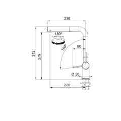 FRANKE URBAN UBG 610-56 TEK GÖZLÜ GRANİT EVYE VE BATARYA KAMPANYA