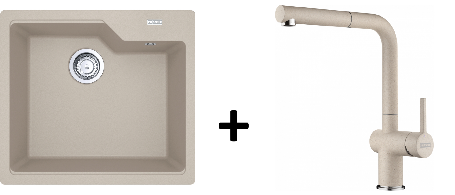 FRANKE URBAN UBG 610-56 TEK GÖZLÜ GRANİT EVYE VE BATARYA KAMPANYA SAHARA