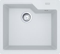 FRANKE URBAN UBG 610-56 TEK GÖZLÜ GRANİT EVYE VE BATARYA KAMPANYA BİANCO