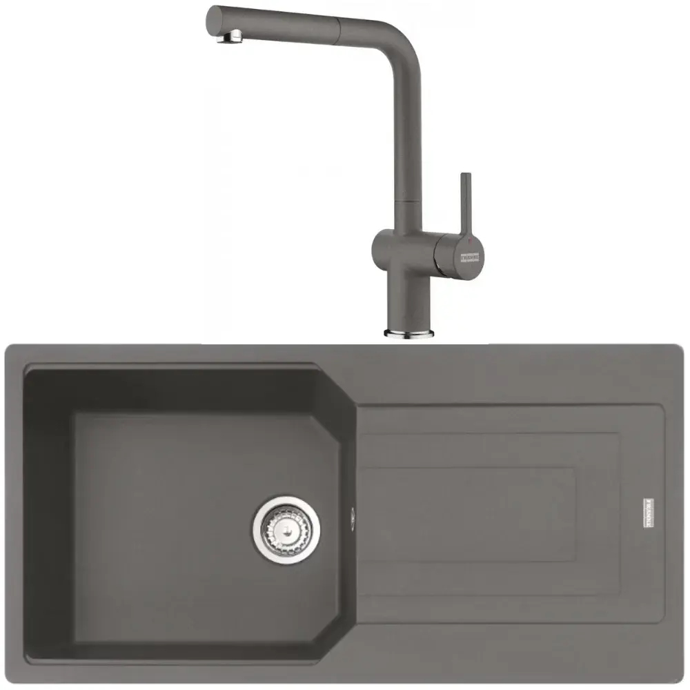 FRANKE URBAN UBG 611-100 TEK GÖZLÜ GRANİT EVİYE VE BATARYA KAMPANYA