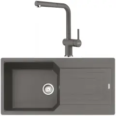 FRANKE URBAN UBG 611-100 TEK GÖZLÜ GRANİT EVİYE VE BATARYA KAMPANYA